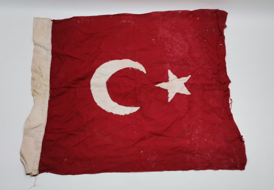 OSMANLI DÖNEMİ EL DİKİMİ BAYRAK