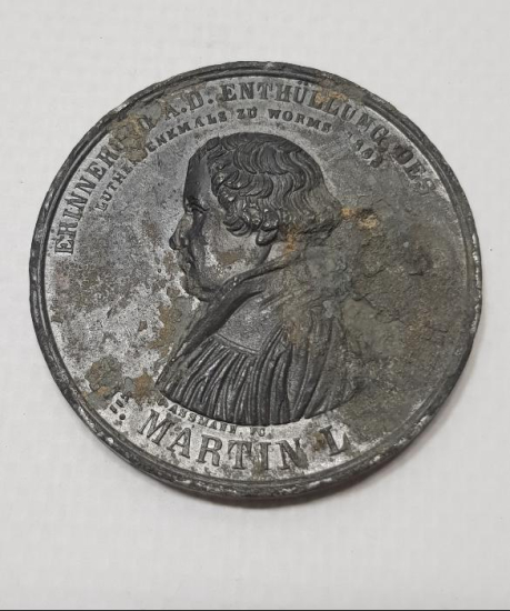 1868 TARİHLİ MARTIN LUTHER MADALYON
