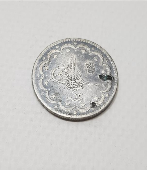 SULTAN ABDÜLHAMİD HAN DÖNEMİ GÜMÜŞ 10 KURUŞ MECİDİYE PARA