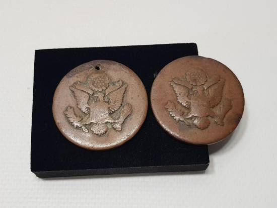 1. DÜNYA SAVAŞI DÖNEMİ AMERİKAN SUBAY KEMER TOKASI