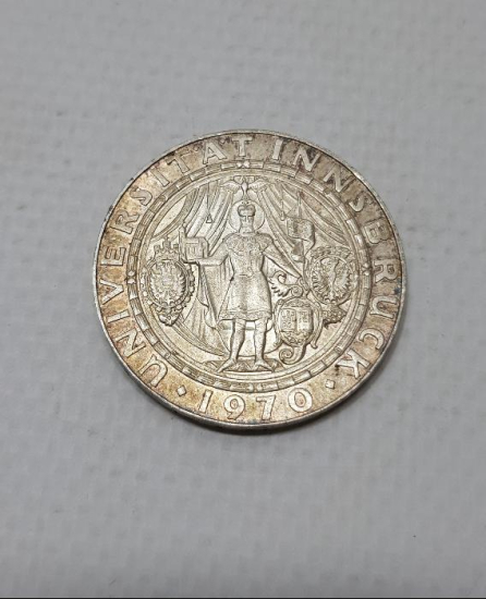 1970 AVUSTURYA GÜMÜŞ 50 SCHILLING 