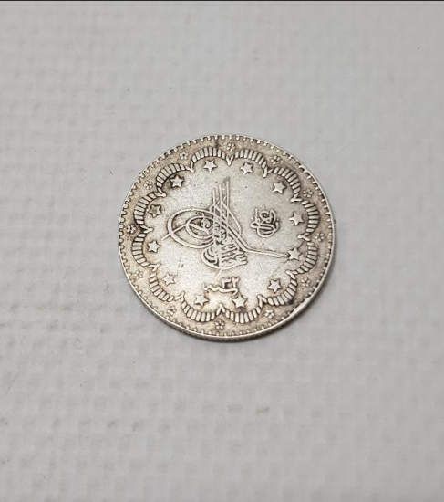 SULTAN ABDÜLHAMİD HAN DÖNEMİ GÜMÜŞ 10 KURUŞ