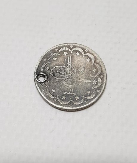 SULTAN ABDÜLHAMİD HAN DÖNEMİ GÜMÜŞ 5 KURUŞ MECİDİYE