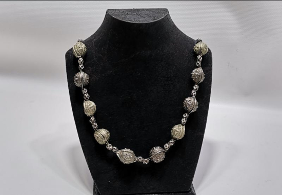 OSMANLI DÖNEMİ ERMENİ İŞİ GÜMÜŞ GERDANLIK