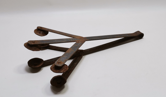 OSMANLI DÖNEMİ KAZ AYAĞI FORMUNDA TEKKE ÇALGISI - ZİLLİ MAŞA