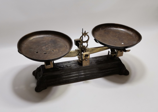 OSMANLI DÖNEMİ KEFELERİ DAMGALI AY YILDIZLI TERAZİ