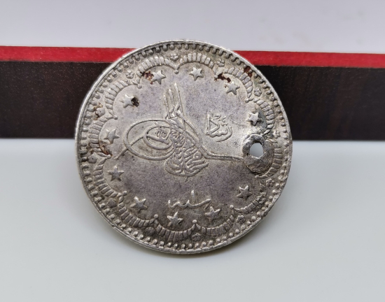 MEHMED REŞAD HAN DÖNEMİ GÜMÜŞ 5 KURUŞ