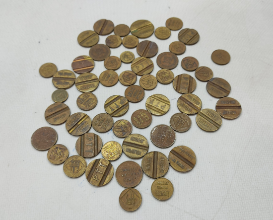 ANTİKA PTT TELEFON JETONLARI LOTU