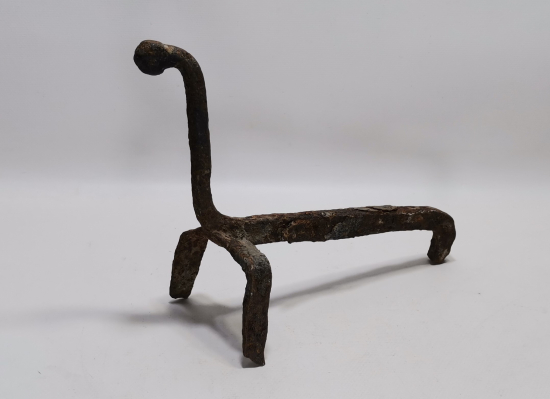 OSMANLI DÖNEMİ HAYVAN FORMUNDA YAPILMIŞ TEKKE İŞİ ODUN EŞEĞİ - ODUN TUTMACI