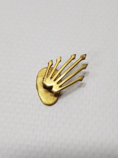 CUMHURİYET İLK DÖNEM ÇOK NADİR PABUÇLU CHP ROZETİ 