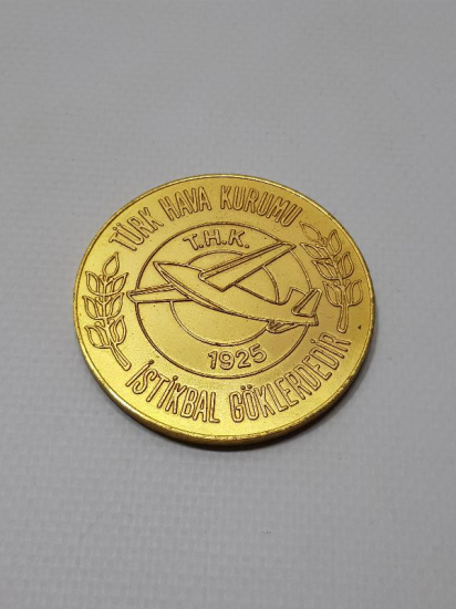 1981 TÜRK HAVA KURUMU 4. BALKAN HAVA OYUNLARI MADALYASI 