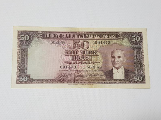 5. EMİSYON 1. TERTİP 50 LİRA