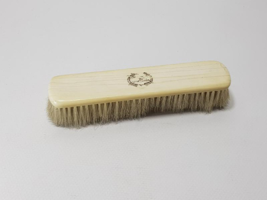 OSMANLI DÖNEMİ CH İNİSİYALLİ FİLDİŞİ ELBİSE FIRÇASI