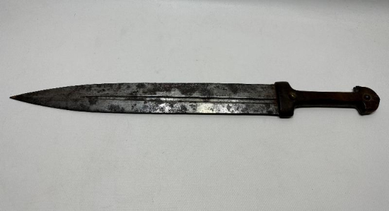 OSMANLICA YAZILI KALLAVİ BOY ÇERKES KAMASI