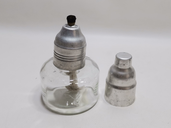 ÇİL KONDİSYONDA ANTİKA İDARE LAMBASI - GAZ LAMBASI