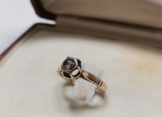 OSMANLI DÖNEMİ TEK TAŞ ELMAS YÜZÜK