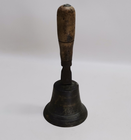 ÜZERİ OSMANLICA YAZILI ÇOK NADİR OKUL ÇANI