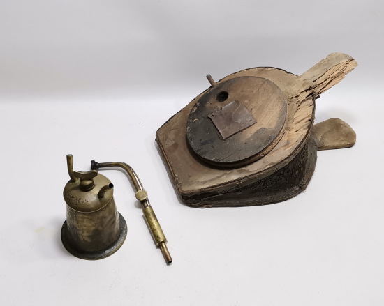 ÜZERİ OSMANLICA YAZILI ÇOK NADİR KUYUMCU TAKIMI 