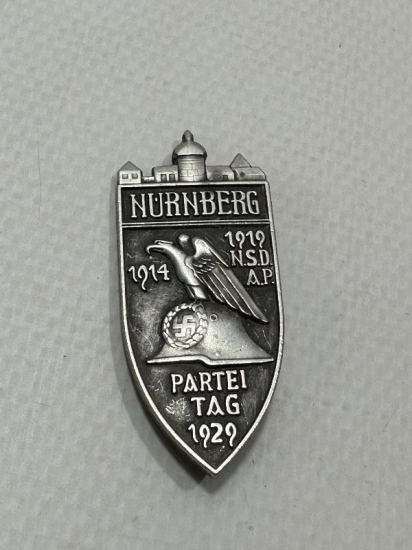 1929 NAZİ PARTİSİ NÜRNBERG İL BAŞKANLIĞI ROZETİ