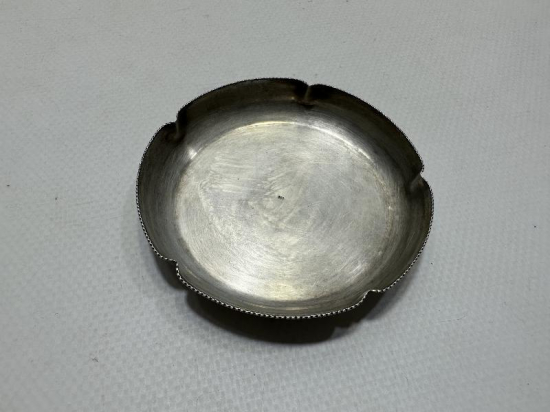 ANTİKA GÜMÜŞ KINA TASI 