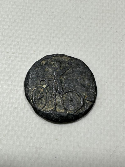 OSMANLI DÖNEMİ ÇOK NADİR BİSİKLET BİRİNCİLİĞİ MADALYASI 