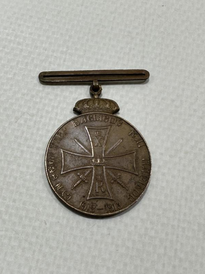 1912-1913 TARİHLİ BALKAN SAVAŞI TÜRK-YUNAN MUHAREBESİ MADALYASI 