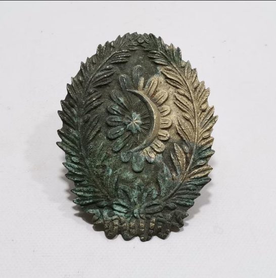 OSMANLI DÖNEMİ AY YILDIZLI ÇOK NADİR BRONZ ASKERİ ARMA