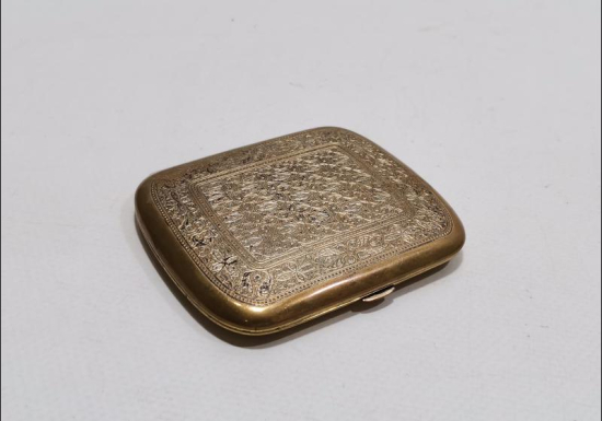 OSMANLI DÖNEMİ BOSNA İŞİ ANTİKA TÜTÜN TABAKASI 