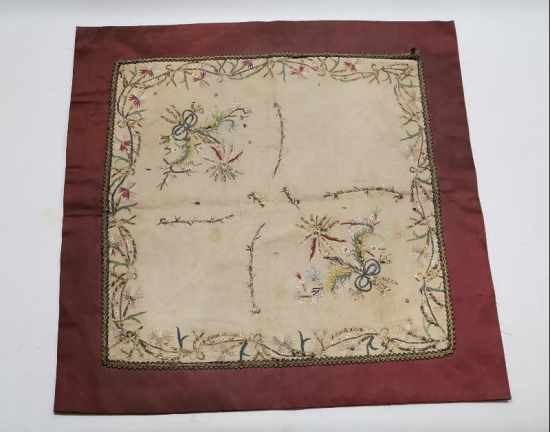 OSMANLI DÖNEMİ EL İŞLEME SEHPA ÖRTÜSÜ