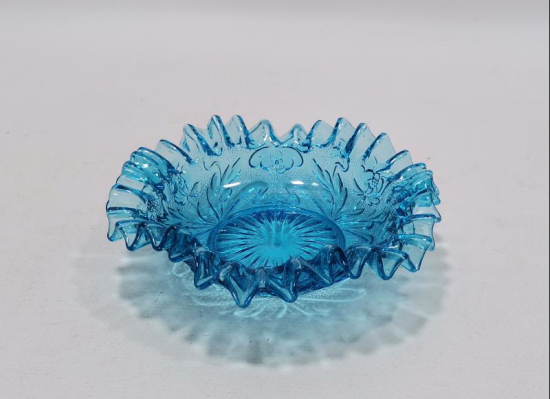 OSMANLI DÖNEMİ MAVİ CAM LOKUMLUK