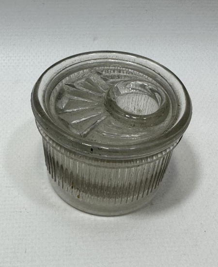 OSMANLI DÖNEMİ AY YILDIZLI KRİSTAL HOKKA