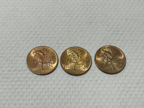 1974 TARİHLİ ÇİL 5 KURUŞ LOTU