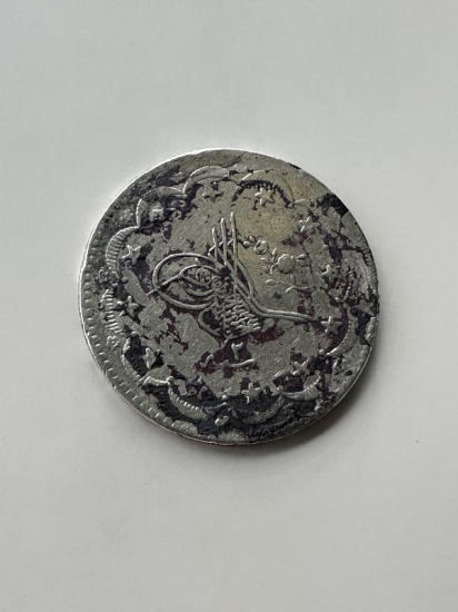 SULTAN ABDÜLHAMİD HAN DÖNEMİ GÜMÜŞ 20 KURUŞ 1 MECİDİYE PARA