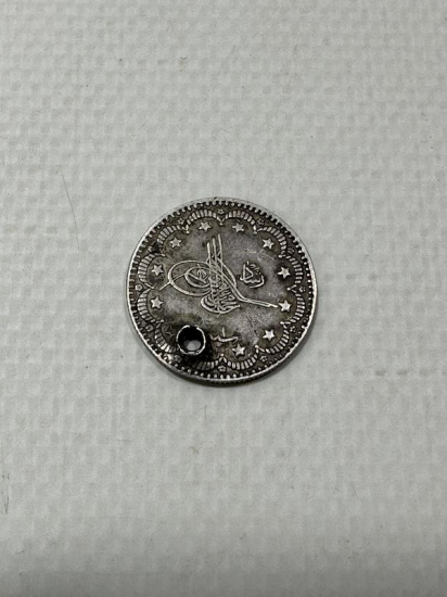 SULTAN MEHMET REŞAD HAN DÖNEMİ GÜMÜŞ 5 KURUŞ MECİDİYE