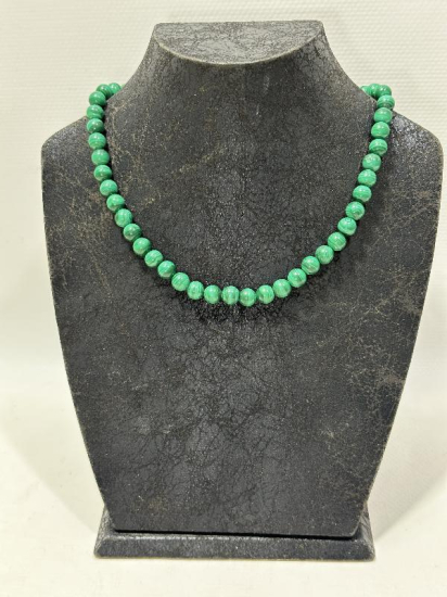 MALAHİT TAŞLI GERDANLIK 