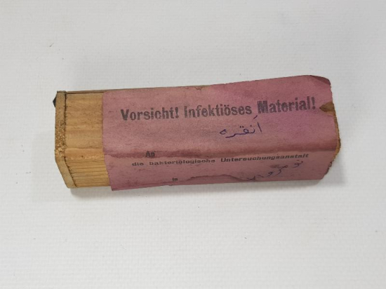 TIP TARİHİ: OSMANLI DÖNEMİ NUMUNE ALMA KABI