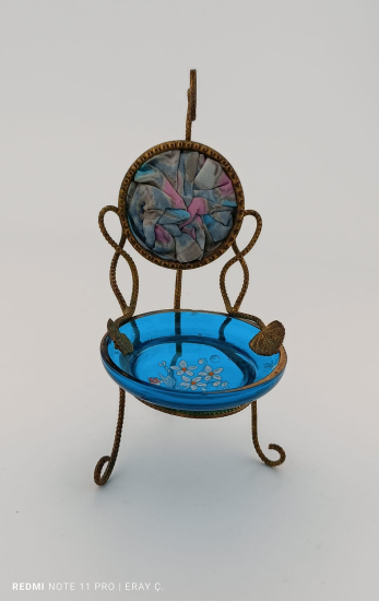 OSMANLI DÖNEMİ ÇOK NADİR FORMDA CEP SAATİ STANDI 