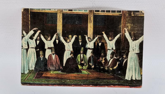 OSMANLI KARTPOSTAL: SEMAZEN DERVİŞLER