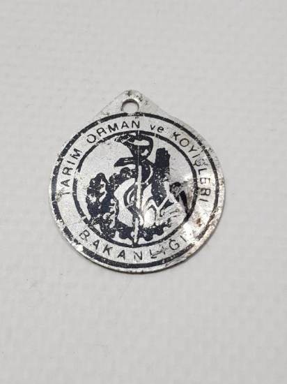 TARIM VE KÖY İŞLERİ BAKANLIĞI TAKIM MARKASI - JETON