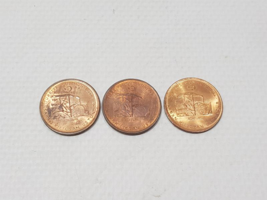 1971, 1972 VE 1973 TARİHLİ 10 KURUŞ HATIRA PARA LOTU