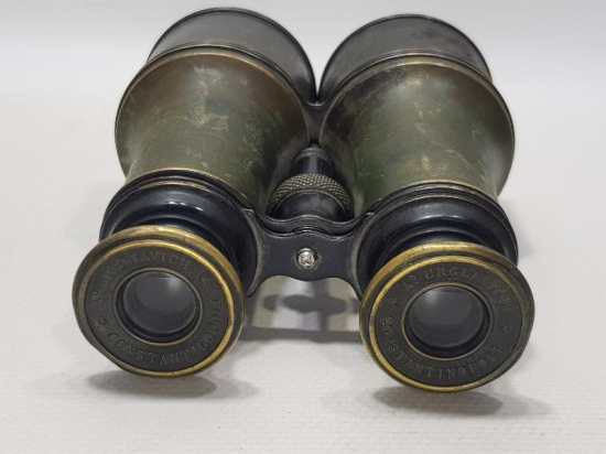 1. DÜNYA SAVAŞI CONSTANTINOPOLI YAZILI ÇOK NADİR OSMANLI SUBAY DÜRBÜNÜ