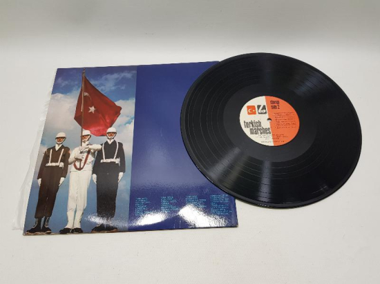 İSTİKLAL MARŞI VE TÜRK MARŞLARININ BULUNDUĞU ÇOK NADİR 33'LÜK PLAK 