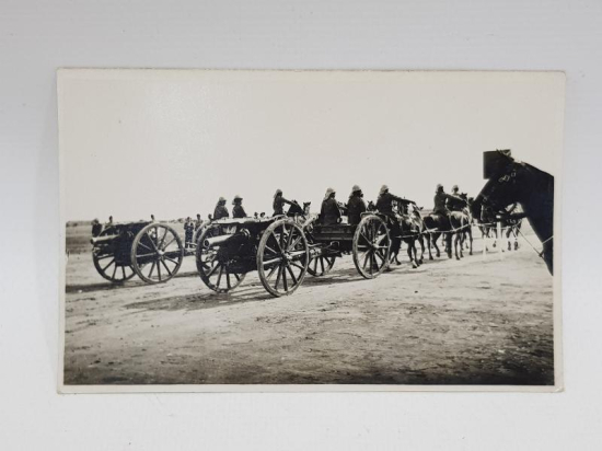 1. DÜNYA SAVAŞI DÖNEMİ BAĞDAT'TAKİ TÜRK TOPÇU BİRLİĞİ ORJİNAL FOTOĞRAF