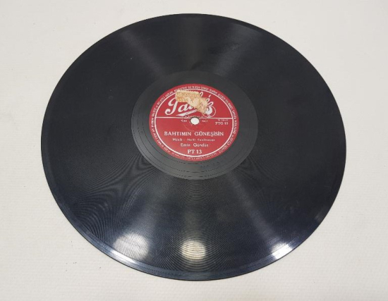 TAŞ PLAK: EMİN GÜNDÜZ - YEMENİ BAĞLAMIŞ KÖYLÜ GÜZELİ & BAHTIMIN GÜNEŞİSİN