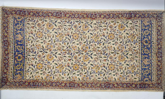 OSMANLI DÖNEMİ İRAN İSFAHAN İŞİ HARİKA MASA ÖRTÜSÜ