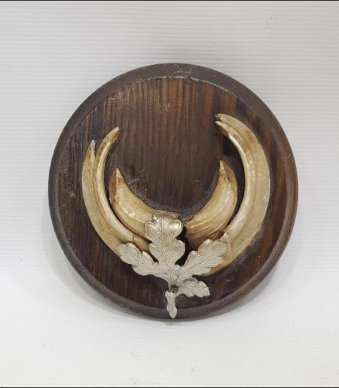 ANTİKA DOMUZ DİŞİ TILSIM DUVAR PANOSU