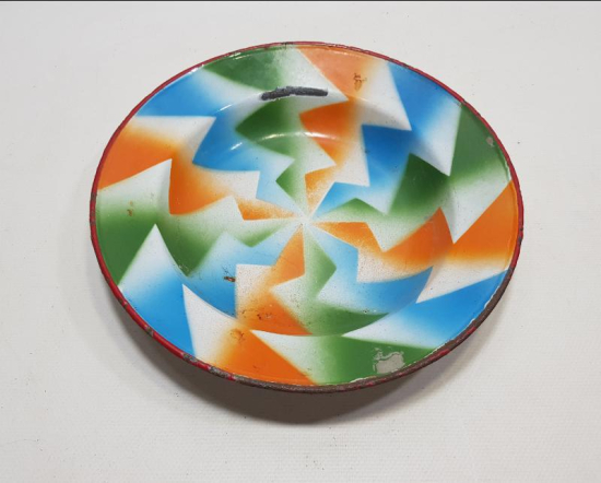 OSMANLI DÖNEMİ EMAYE TABAK