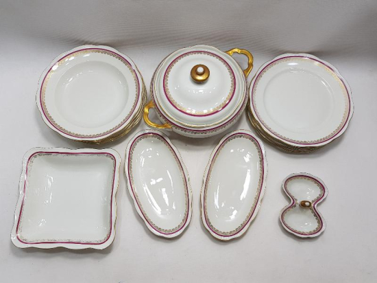 OSMANLI DÖNEMİ KPM PORSELEN 6 KİŞİLİK YEMEK TAKIMI