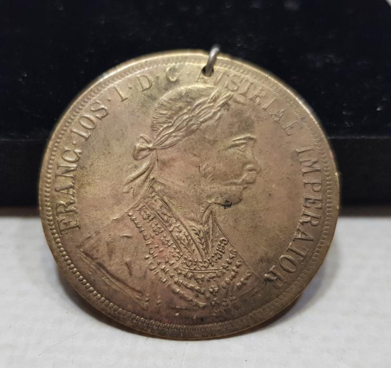 1850'LERDEN AVUSTURYA İMPARATORLUĞU MADALYASI 