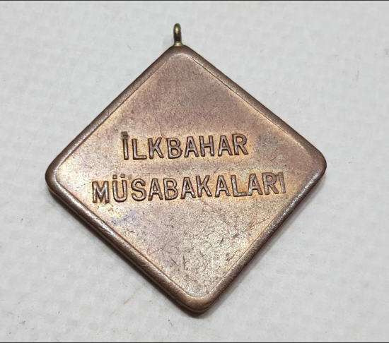 1930'LARDAN İSTANBUL AJANLIĞI İLKBAHAR MÜSABAKALARI MADALYASI 